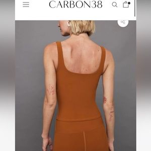 Carbon 38 never worn scoop tank